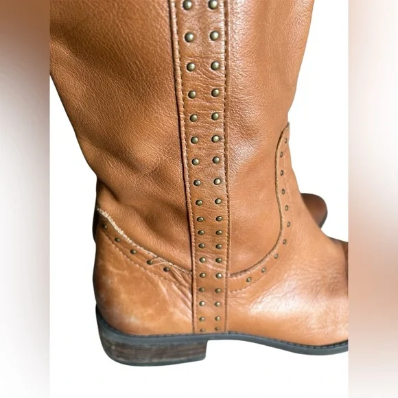 Sam Edelman, brown leather knee-high boots size 7 - Picture 4 of 16